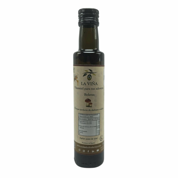 Vinamiel de boletus es un aderezo gourmet de La Viña Gourmet